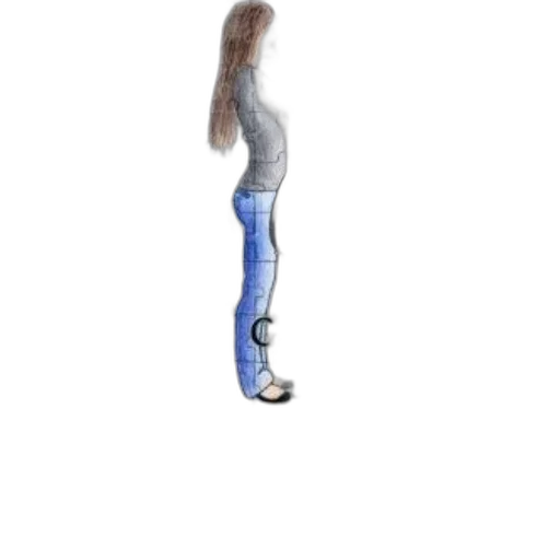 staff, hair, sword, weapon transparent PNG cut-out