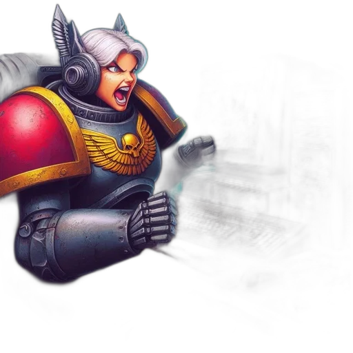 robot, weapon, concept art, fantasy art transparent PNG cut-out