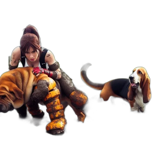 animal, concept art, 3d render, fantasy art transparent PNG cut-out