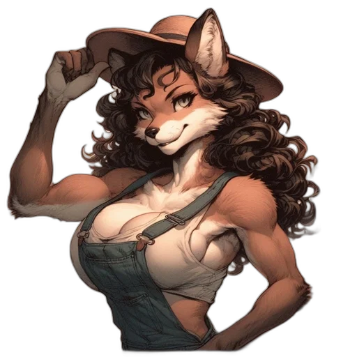 hat, staff, animal, weapon transparent PNG cut-out
