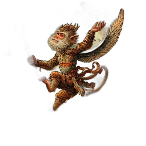 dragon, staff, creature, weapon transparent PNG cut-out