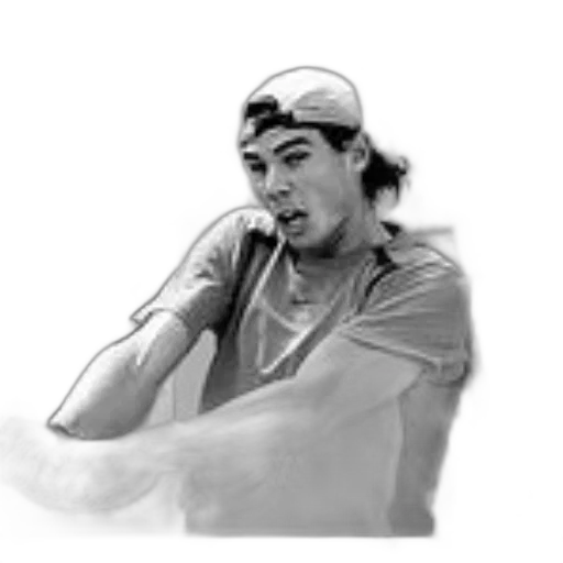staff, face, hat, photorealistic transparent PNG cut-out