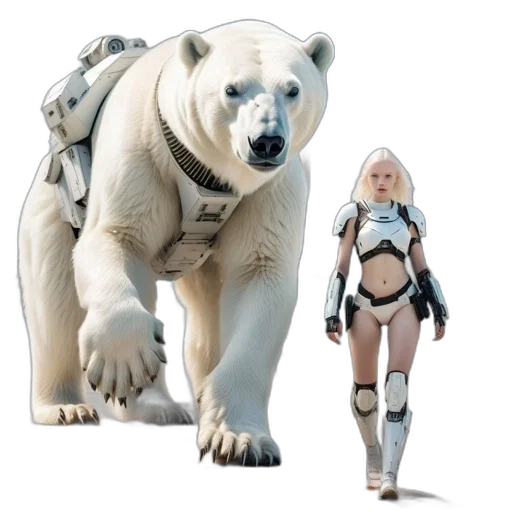 animal, concept art, fantasy art, 3d render transparent PNG cut-out