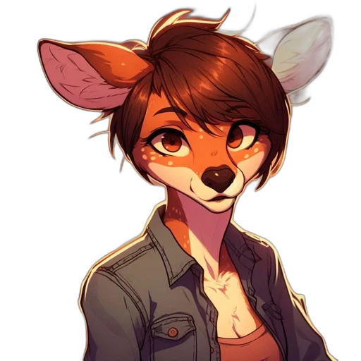 staff, jacket, animal, face transparent PNG cut-out