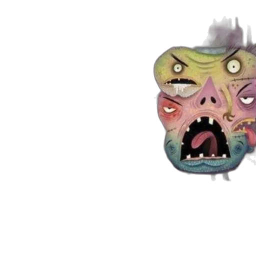 mask, face, creature, staff transparent PNG cut-out