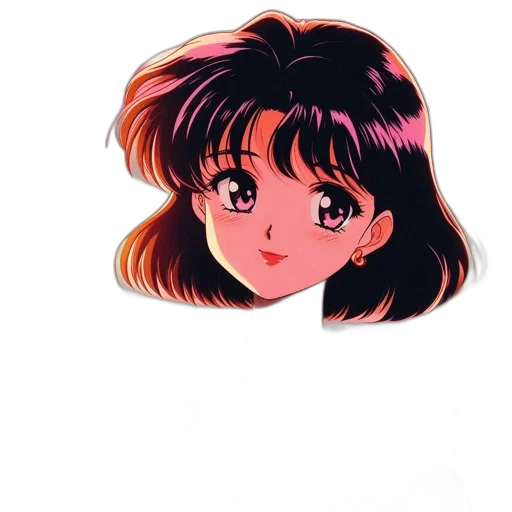 hair, face, hat, jewelry transparent PNG cut-out