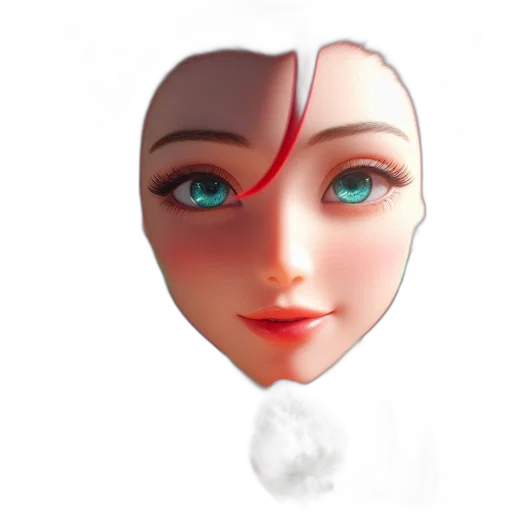face, mask, crown, robot transparent PNG cut-out