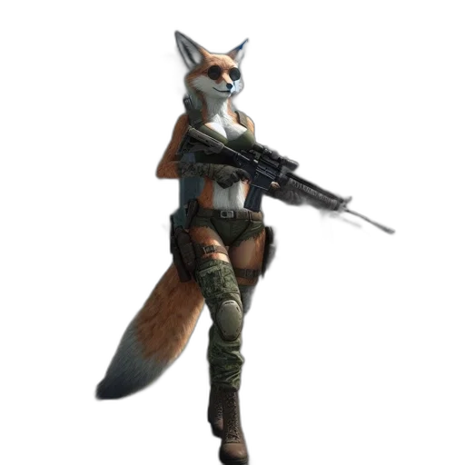 animal, weapon, staff, creature transparent PNG cut-out