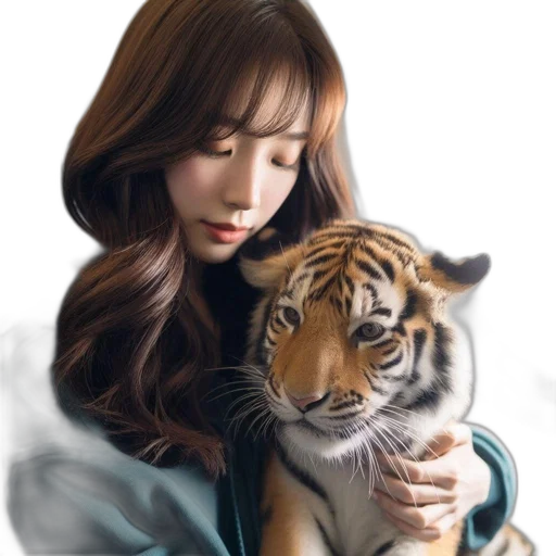 animal, creature, oil painting, photorealistic transparent PNG cut-out
