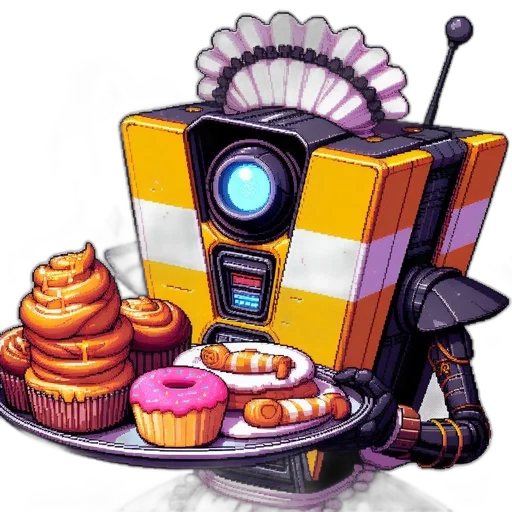robot, food, staff, weapon transparent PNG cut-out