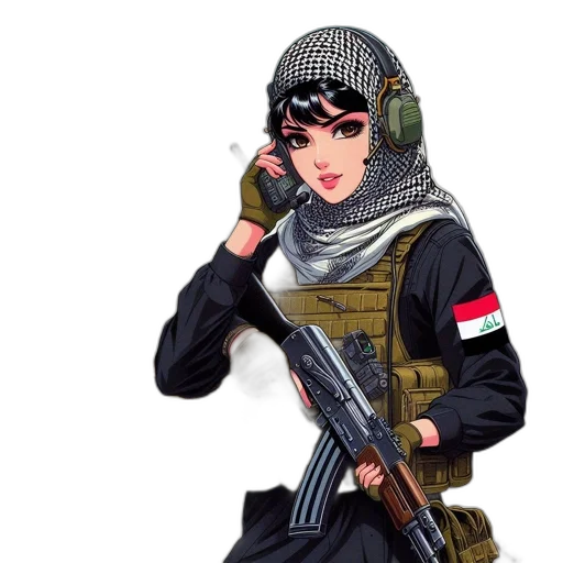 weapon, jacket, pixel art, concept art transparent PNG cut-out
