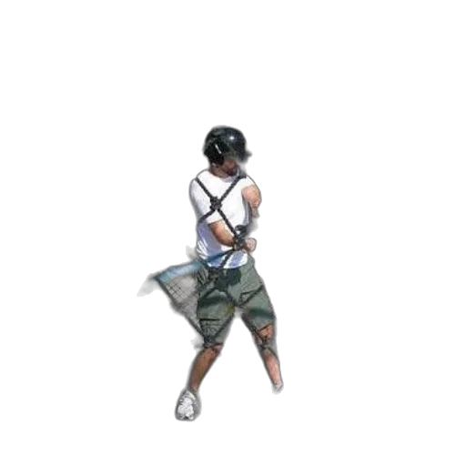 staff, umbrella, weapon, 3d render transparent PNG cut-out