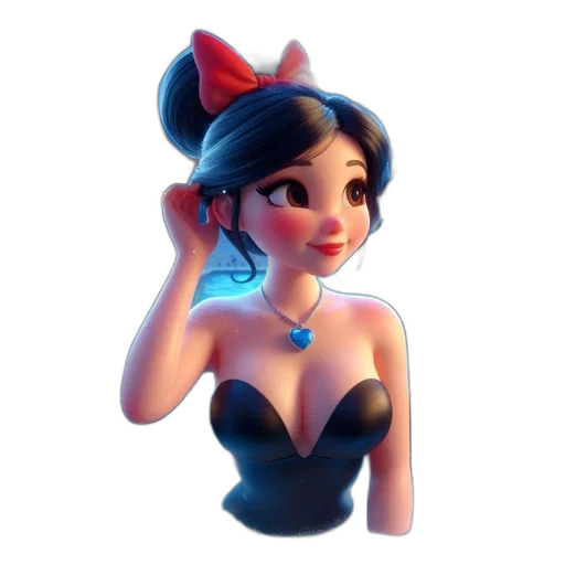 dress, crown, staff, jewelry transparent PNG cut-out