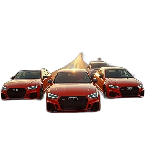 car, 3d render, concept art, photorealistic transparent PNG cut-out