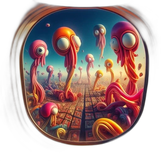 concept art, fantasy art, comic book art, 3d render transparent PNG cut-out