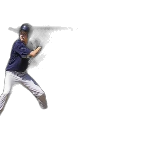 baseball, player, navy, blue transparent PNG cut-out