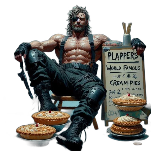 food, concept art, comic book art, photorealistic transparent PNG cut-out