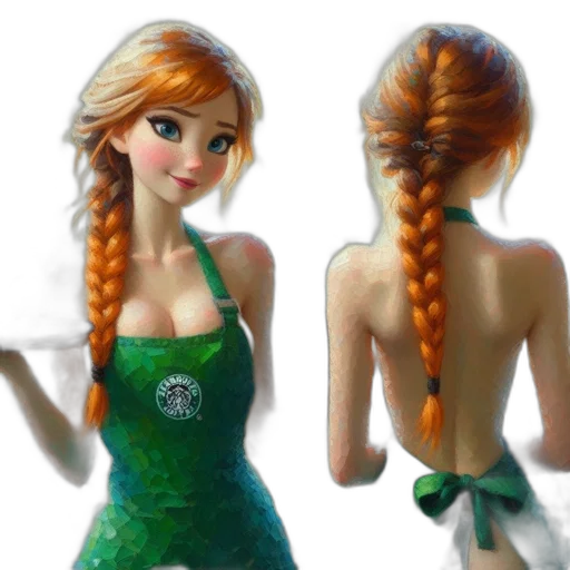dress, 3d render, concept art, fantasy art transparent PNG cut-out
