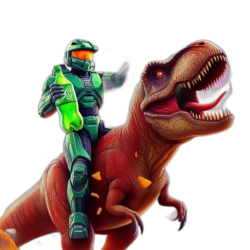 concept art, 3d render, armored, soldier transparent PNG cut-out