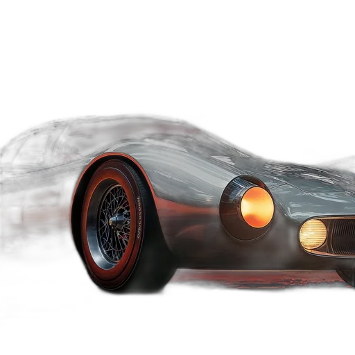 car, weapon, hair, concept art transparent PNG cut-out