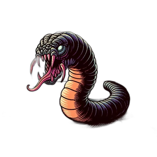 creature, dragon, animal, hair transparent PNG cut-out