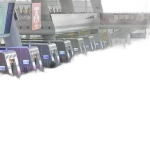 weapon, robot, vaporwave, concept art transparent PNG cut-out