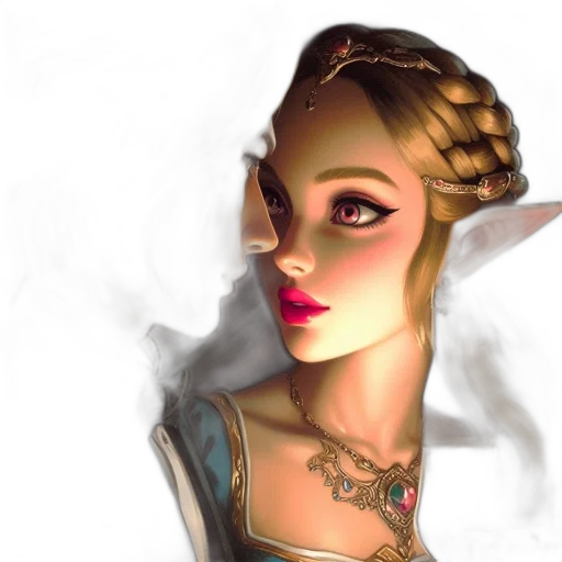 crown, jewelry, fantasy art, concept art transparent PNG cut-out