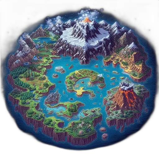 jewelry, concept art, fantasy art, pixel art transparent PNG cut-out