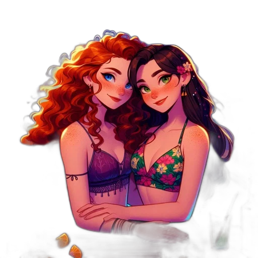 watercolor, concept art, fantasy art, cartoon transparent PNG cut-out