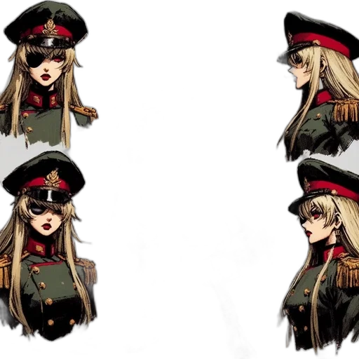 hat, jacket, weapon, staff transparent PNG cut-out