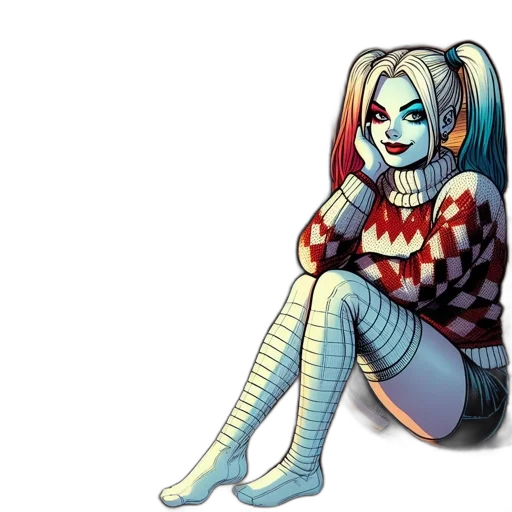 mask, dress, robot, pixel art transparent PNG cut-out