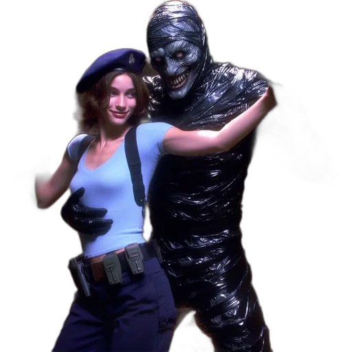 robot, mask, concept art, vaporwave transparent PNG cut-out