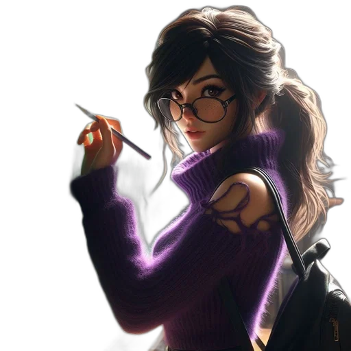 jacket, comic book art, concept art, fantasy art transparent PNG cut-out