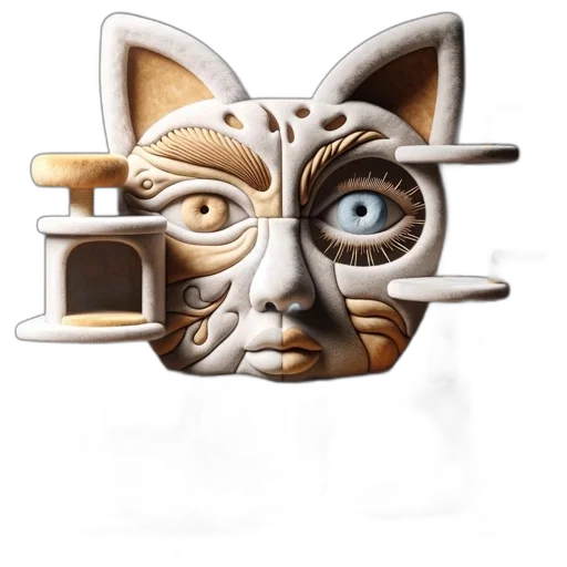 mask, face, robot, jewelry transparent PNG cut-out