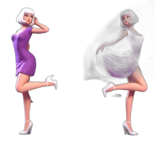 dress, creature, mask, concept art transparent PNG cut-out