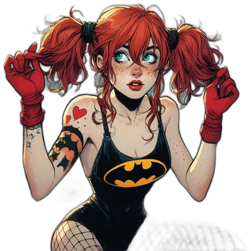 comic book art, concept art, cartoon, fantasy art transparent PNG cut-out