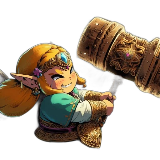 weapon, sword, staff, crown transparent PNG cut-out
