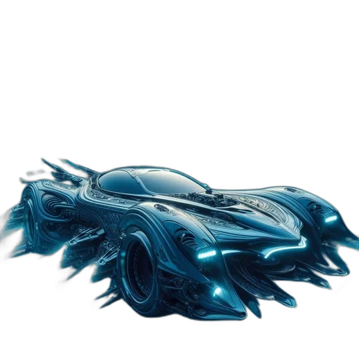 car, dragon, weapon, mask transparent PNG cut-out