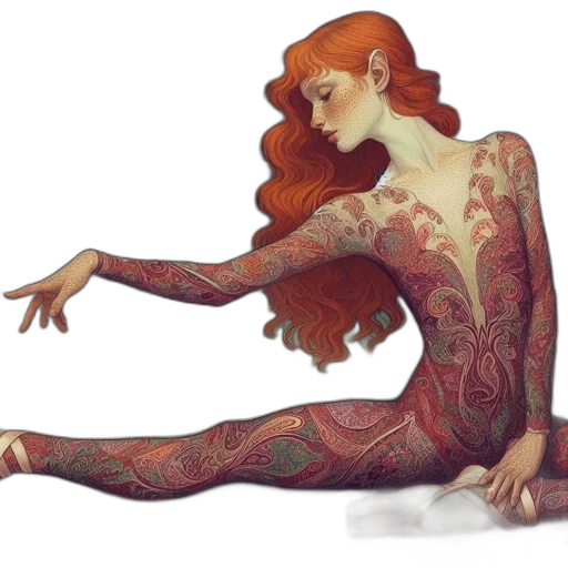 dress, fantasy art, concept art, watercolor transparent PNG cut-out