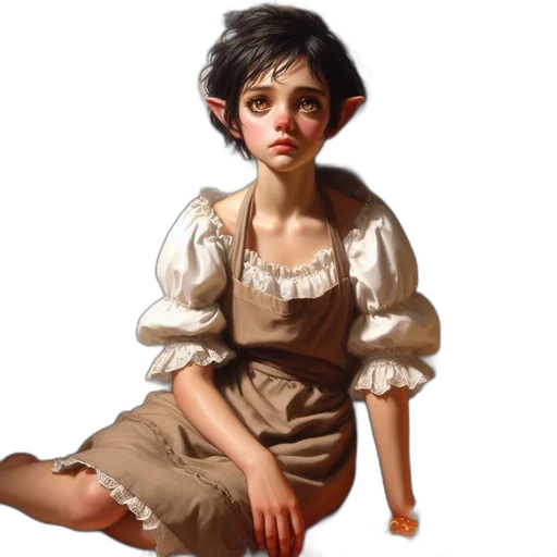face, dress, fantasy art, concept art transparent PNG cut-out