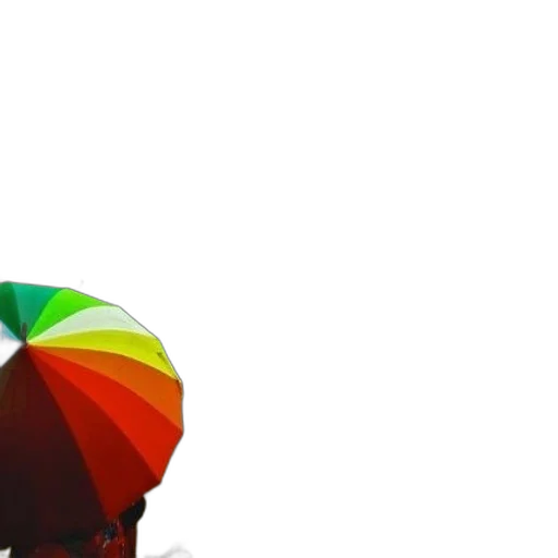umbrella, hat, 3d render, photorealistic transparent PNG cut-out