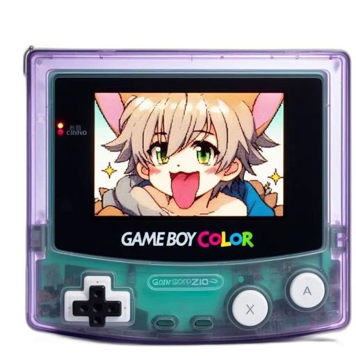 weapon, pixel art, anime, vaporwave transparent PNG cut-out