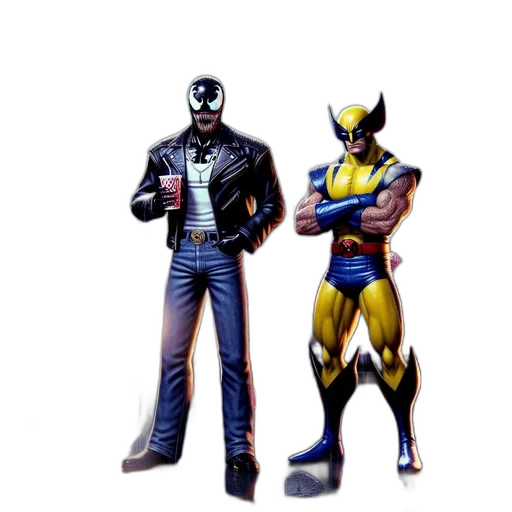 mask, jacket, concept art, comic book art transparent PNG cut-out