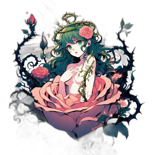 flower, crown, jewelry, dress transparent PNG cut-out