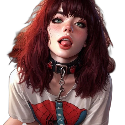face, jacket, hair, robot transparent PNG cut-out