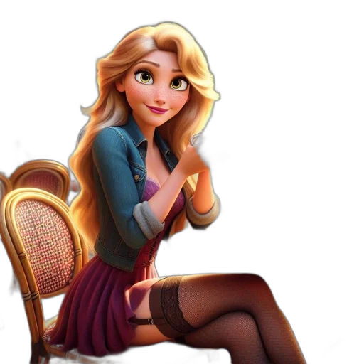 dress, furniture, staff, face transparent PNG cut-out