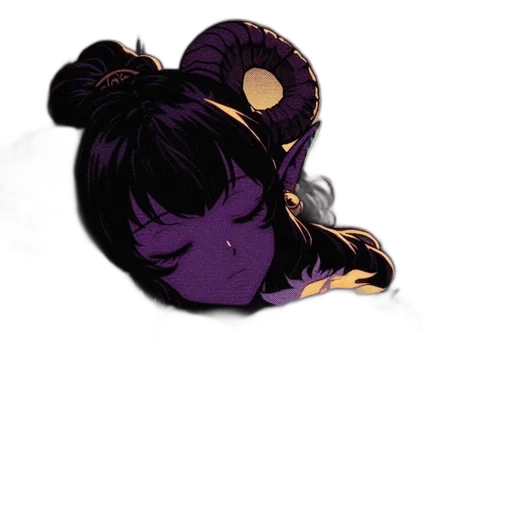 mask, hair, crown, creature transparent PNG cut-out