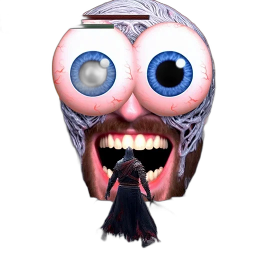 mask, face, creature, robot transparent PNG cut-out