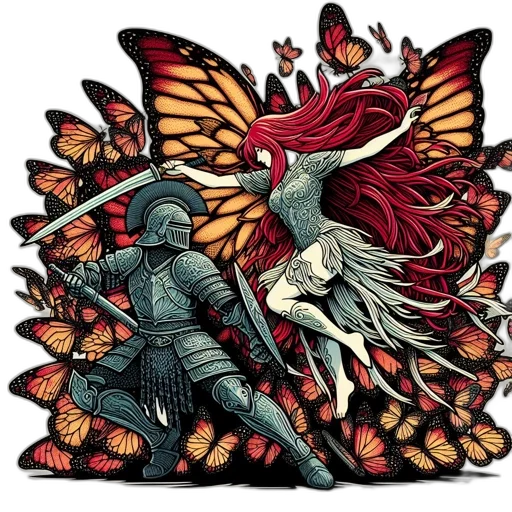 dragon, fantasy art, comic book art, concept art transparent PNG cut-out