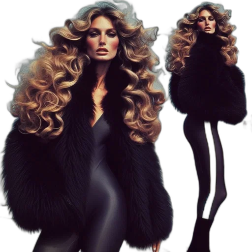hair, concept art, fantasy art, photorealistic transparent PNG cut-out